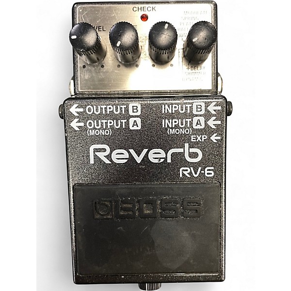 Used BOSS RV6 Digital Reverb Effect Pedal