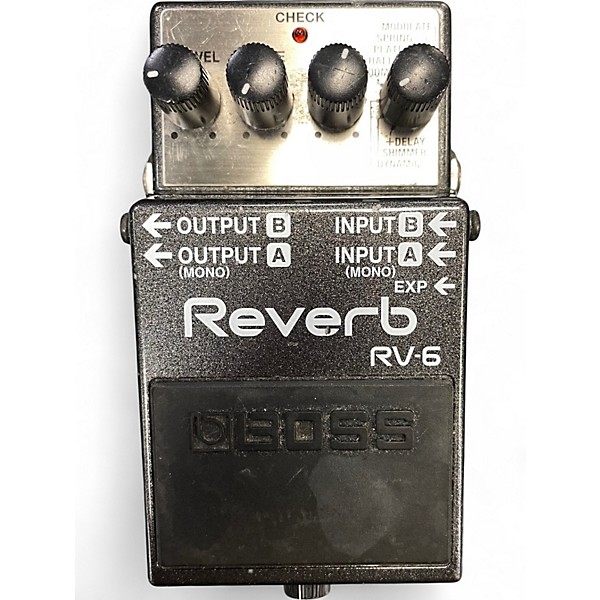 Used BOSS RV6 Digital Reverb Effect Pedal