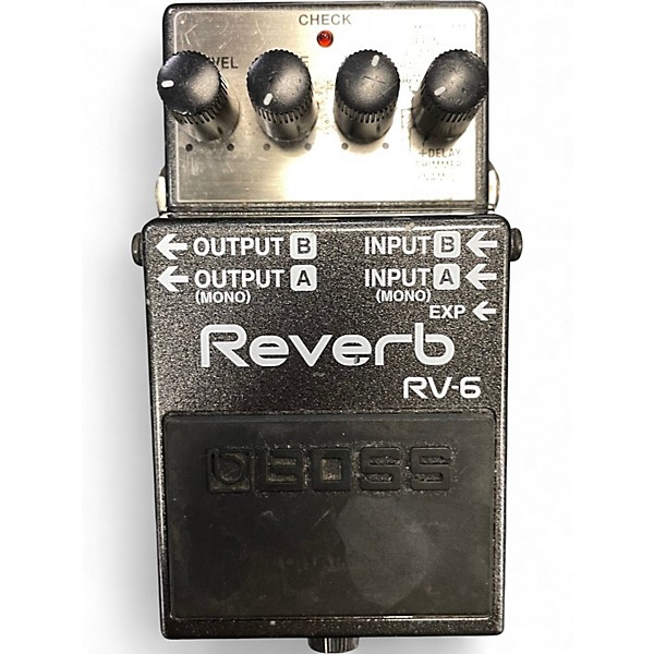 Used BOSS RV6 Digital Reverb Effect Pedal