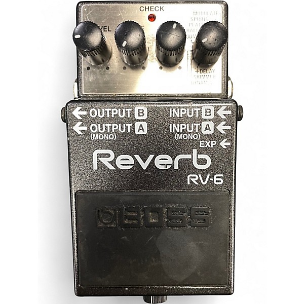 Used BOSS RV6 Digital Reverb Effect Pedal