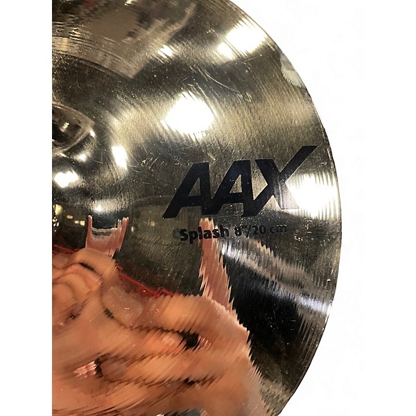 Used SABIAN 8in AAX SPLASH Cymbal