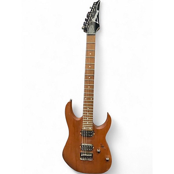 Used Ibanez RG421 Brown Solid Body Electric Guitar