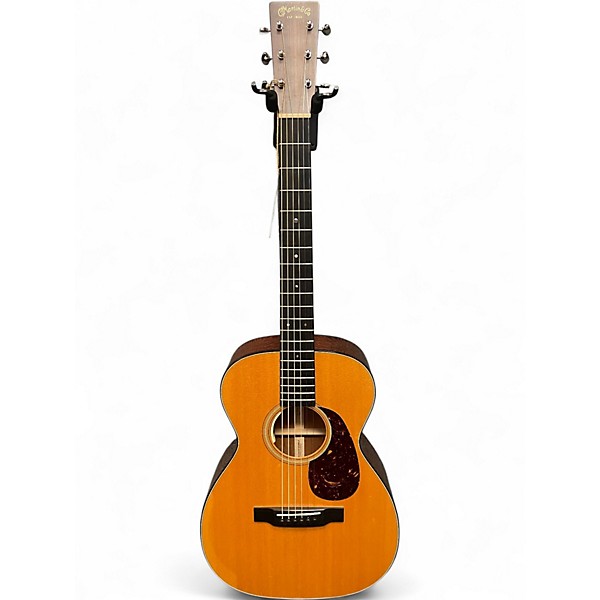 Used 2022 Martin 0-18 Natural Acoustic Electric Guitar