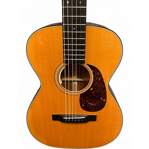 Used 2022 Martin 0-18 Natural Acoustic Electric Guitar