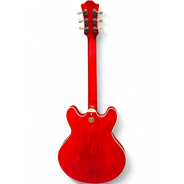 Used 2023 Eastman T64/V CHERRY RED Hollow Body Electric Guitar