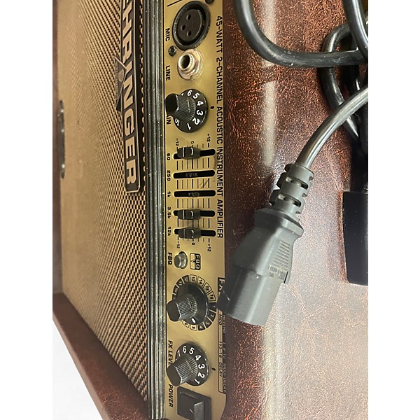 Used Behringer Ultracoustic ACX450 Acoustic Guitar Combo Amp