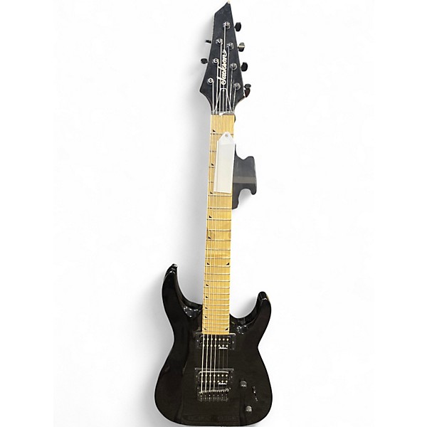 Used Jackson JS22-7 Dinky 7 String GLOSS BLACK Solid Body Electric Guitar