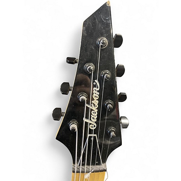 Used Jackson JS22-7 Dinky 7 String GLOSS BLACK Solid Body Electric Guitar