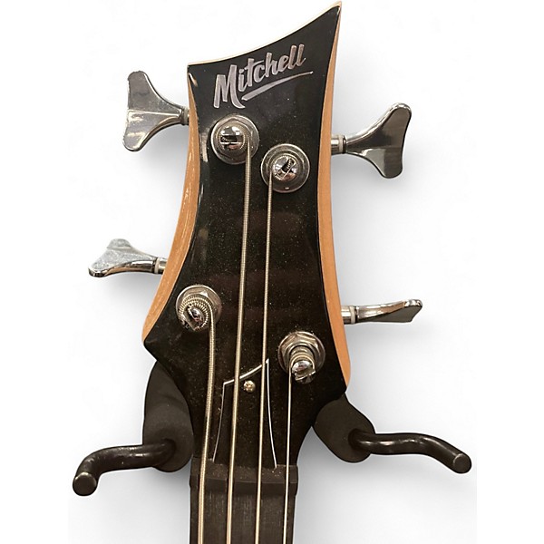 Used Mitchell MB100PB SKY BLUE Electric Bass Guitar