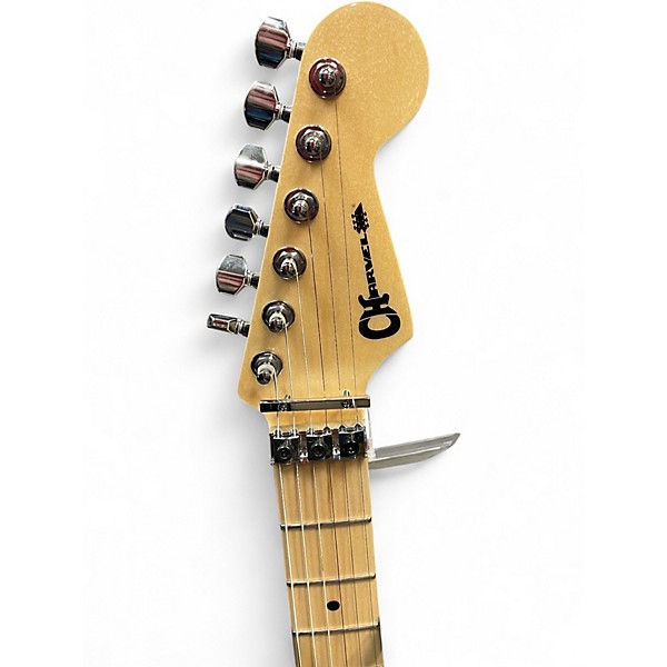 Used Charvel Pro Mod San Dimas HSS FR MJ Black Solid Body Electric Guitar