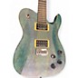 Used Jericho Guitars FUSION BARITONE BLUE Solid Body Electric Guitar thumbnail