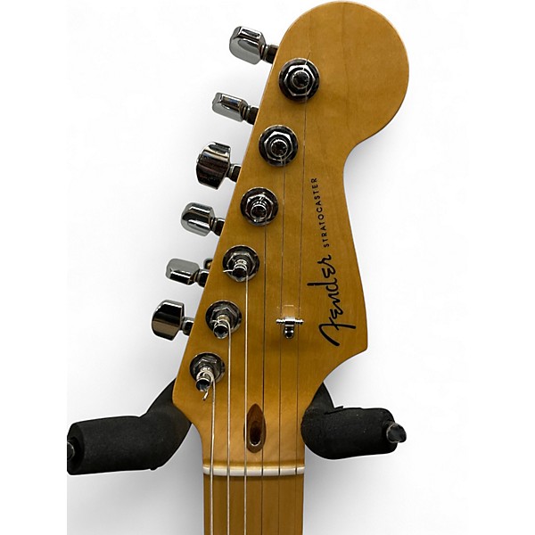 Used Fender American Deluxe Stratocaster SUNSET METALLIC Solid Body Electric Guitar