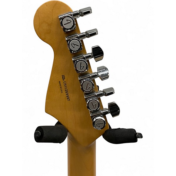 Used Fender American Deluxe Stratocaster SUNSET METALLIC Solid Body Electric Guitar