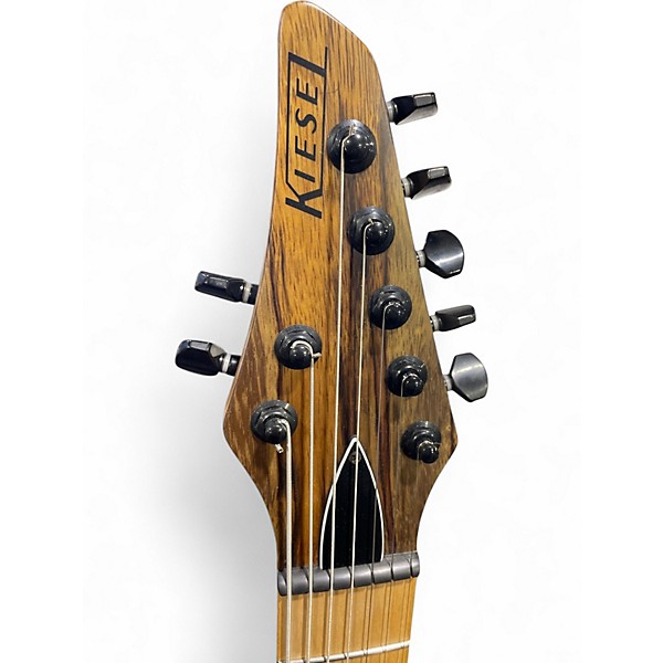 Used Kiesel SCB7X Natural Solid Body Electric Guitar
