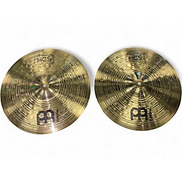 Used MEINL 15in HCS Hi Hat Pair Cymbal