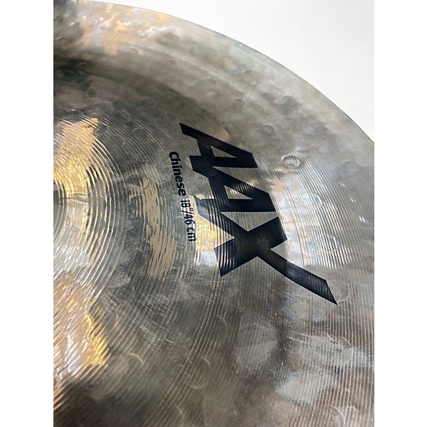 Used SABIAN 18in AAX Chinese  Cymbal