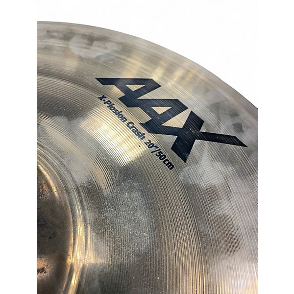 Used SABIAN 20in AAX Xplosion Crash Cymbal