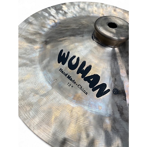 Used Wuhan Cymbals & Gongs 12in Hand Made China Cymbal