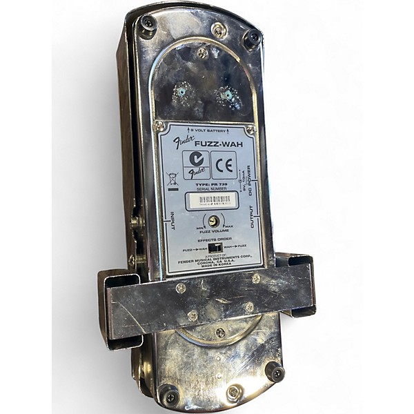 Used Fender Fuzz-Wah Reissue Effect Pedal