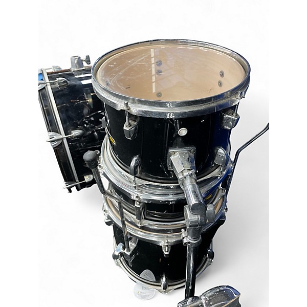 Used Sound Percussion Labs 4 Piece 4 PIECE DRUM KIT Black Drum Kit