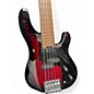 Used 2019 Grosbeak REV-5 Crimson Red Trans Electric Bass Guitar