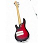 Used 2019 Grosbeak REV-5 Crimson Red Trans Electric Bass Guitar