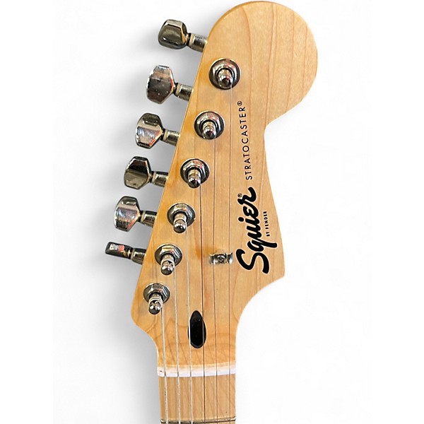 Used Squier Bullet Stratocaster HSS Sunburst Solid Body Electric Guitar