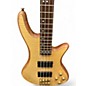 Used Schecter Guitar Research Stiletto Custom 4 String Natural Electric Bass Guitar