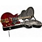 Used Epiphone Riviera P93 Wine Red Hollow Body Electric Guitar thumbnail