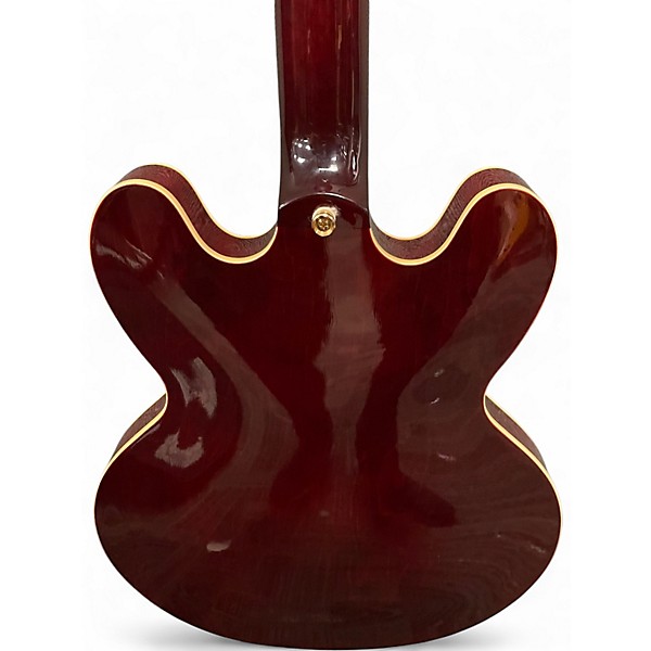 Used Epiphone Riviera P93 Wine Red Hollow Body Electric Guitar