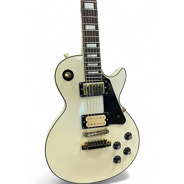 Used Aria Pro Ii Blitz White Solid Body Electric Guitar