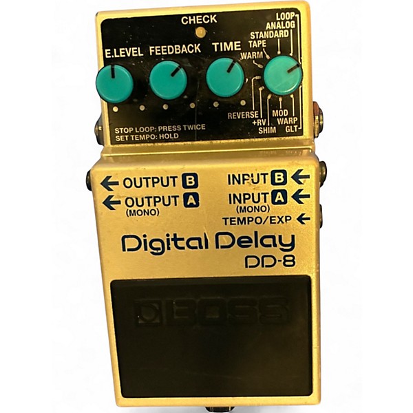 Used BOSS DD8 Digital Delay Effect Pedal
