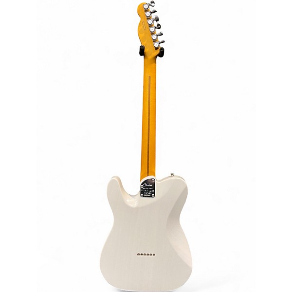 Used 2025 Fender American Ultra Luxe Vintage '50s Telecaster White Blonde Solid Body Electric Guitar