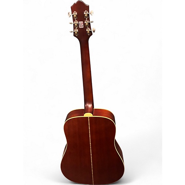 Used Epiphone DR500M Masterbuilt Natural Acoustic Guitar