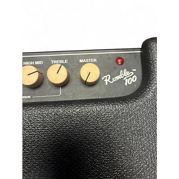 Used Fender Rumble 100 1x15 100W Bass Combo Amp
