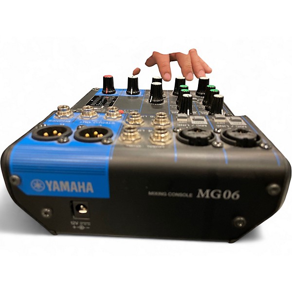 Used Yamaha MG06 Unpowered Mixer