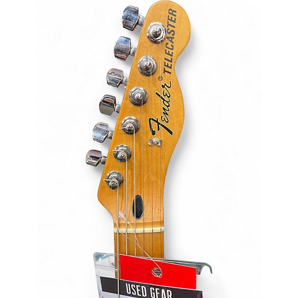 Used 2009 Fender DELUXE BLACKOUT TELECASTER Black Solid Body Electric Guitar