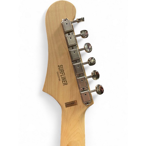 Used Guild SURFLINER Silver Solid Body Electric Guitar