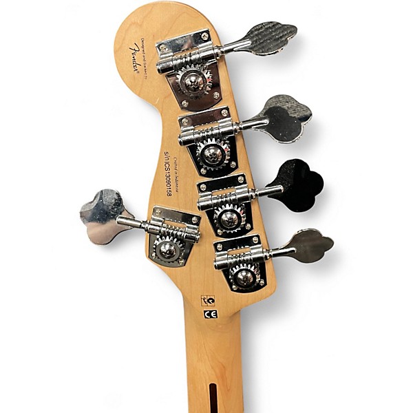 Used Squier Vintage Modified Jazz Bass V 3 Color Sunburst Electric Bass Guitar