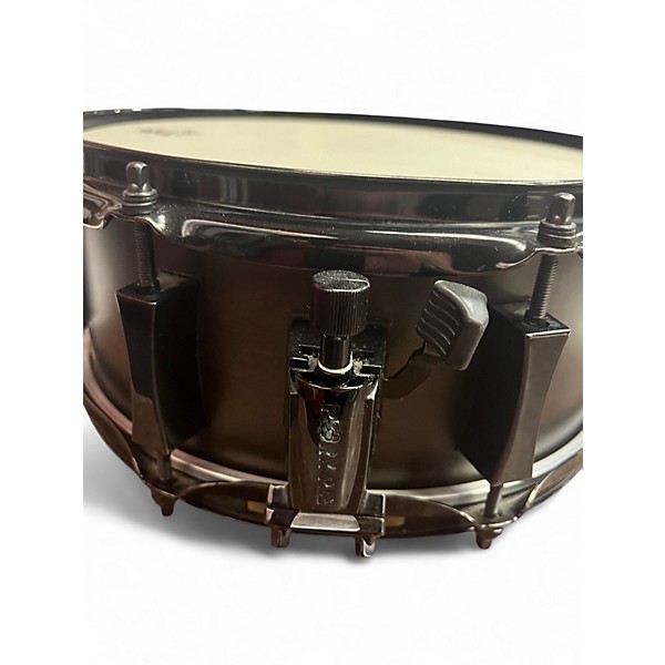 Used Pork Pie 12X5 Little Squealer Snare Black Drum