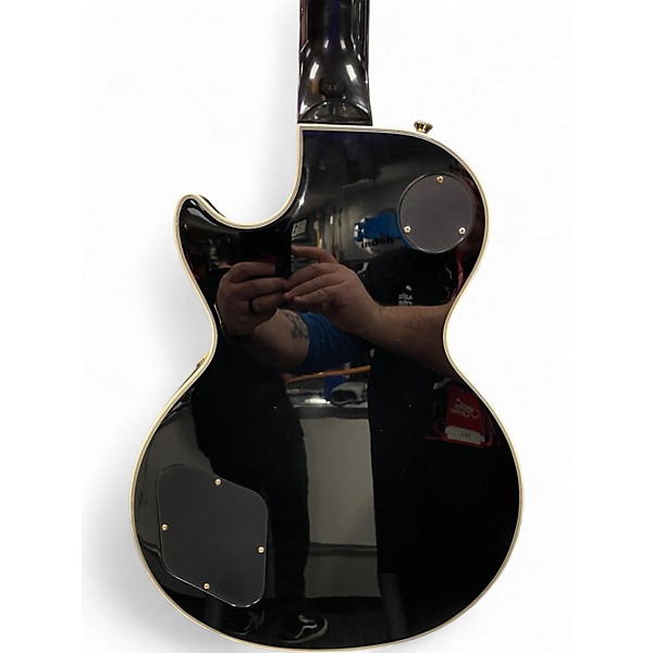 Used Epiphone LES PAUL BLACK BACK AGED WHITE Solid Body Electric Guitar