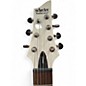 Used Schecter Guitar Research Demon 7 String White Solid Body Electric Guitar