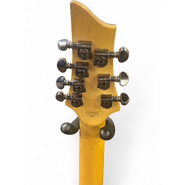 Used 2012 Schecter Guitar Research Damien Elite 7 RED Solid Body Electric Guitar