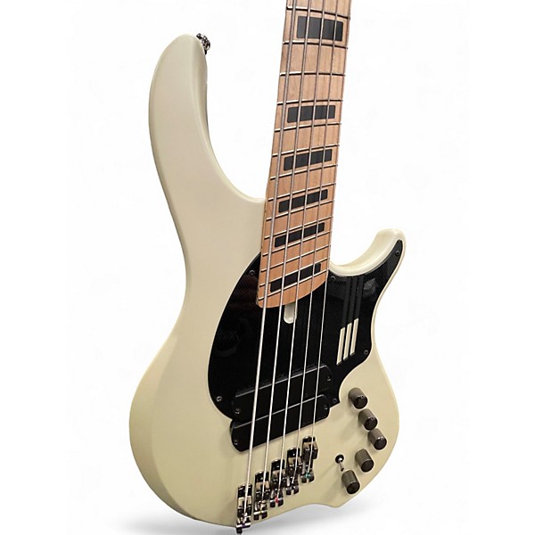 Used Dingwall NG2 5 DUCATI WHITE Electric Bass Guitar