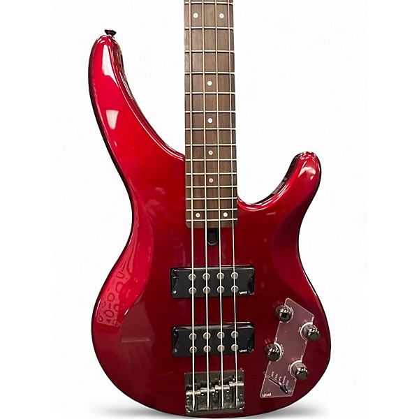 Used Yamaha TRBX304 Candy Apple Red Electric Bass Guitar