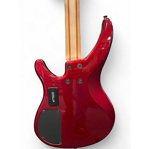 Used Yamaha TRBX304 Candy Apple Red Electric Bass Guitar