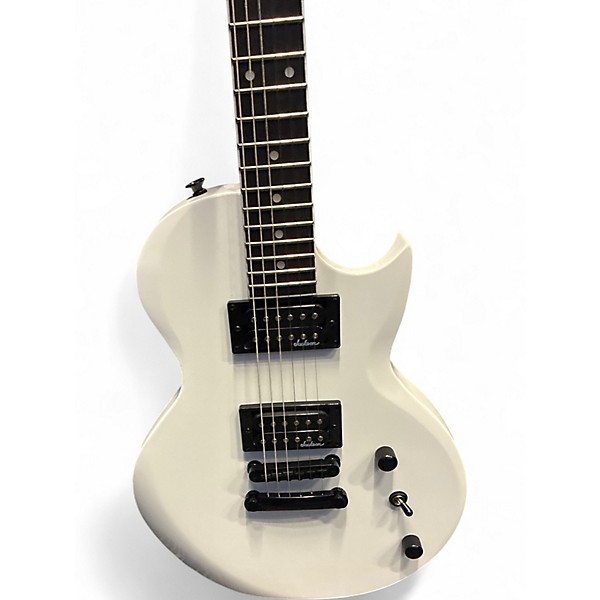 Used 2022 Jackson Pro Series Monarkh SCQ Alpine White Solid Body Electric Guitar