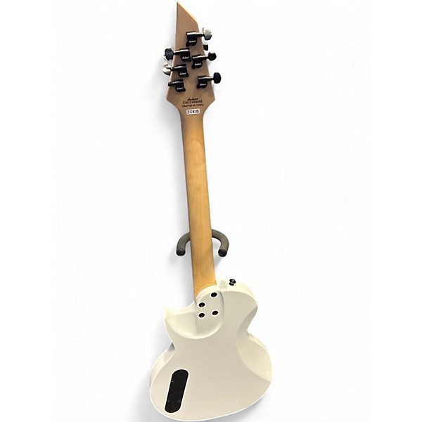 Used 2022 Jackson Pro Series Monarkh SCQ Alpine White Solid Body Electric Guitar