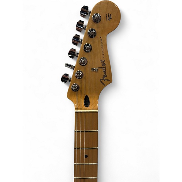 Used 2020 Fender Player Stratocaster Black Solid Body Electric Guitar