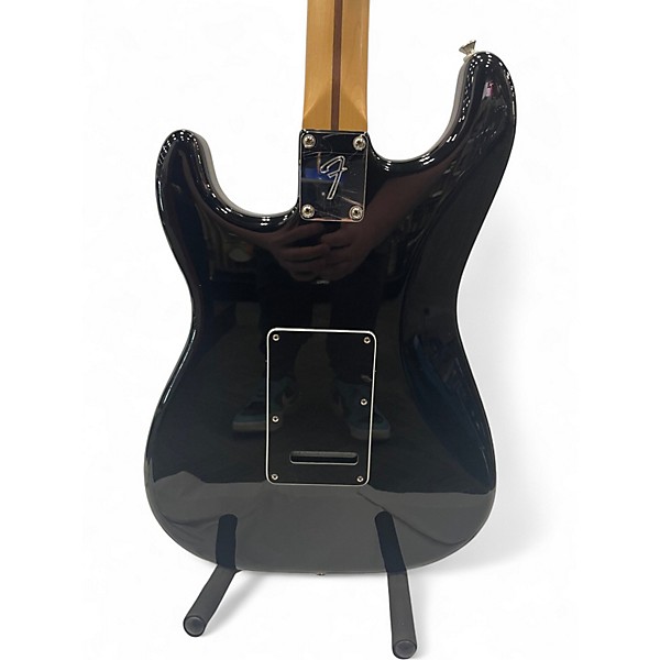 Used 2020 Fender Player Stratocaster Black Solid Body Electric Guitar